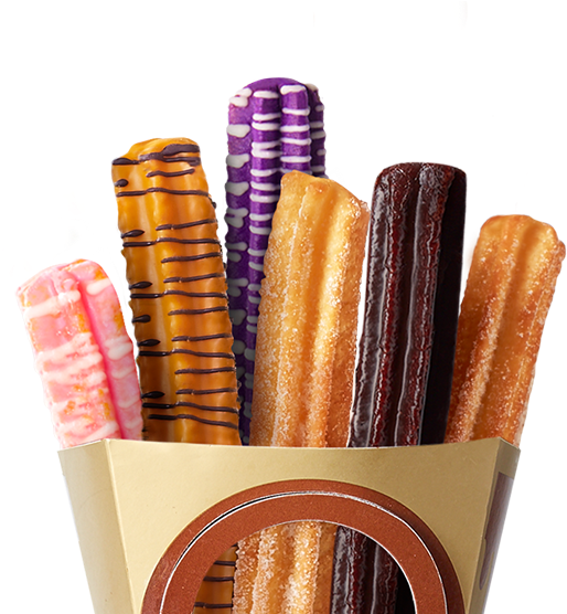Assorted Churros - Baked Goods (555x555), Png Download