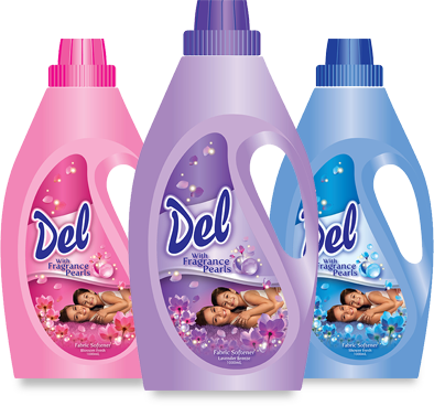 Del Fabric Softener - Del Fabric Conditioner Violet (394x368), Png Download