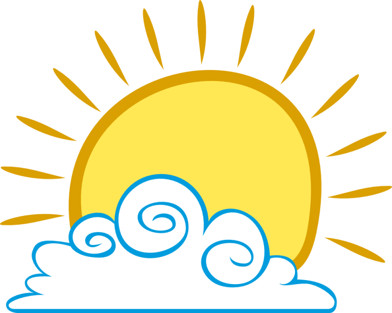 Pin Sunrise Clipart Png - Portable Network Graphics (800x638), Png Download