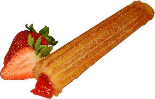 Churro Factory Mesquite Slider4 - Churros Strawberry Filling Recipe (589x350), Png Download