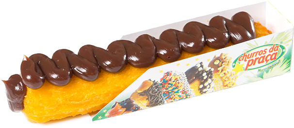 Churros-tradicionais - Chocolate (660x300), Png Download