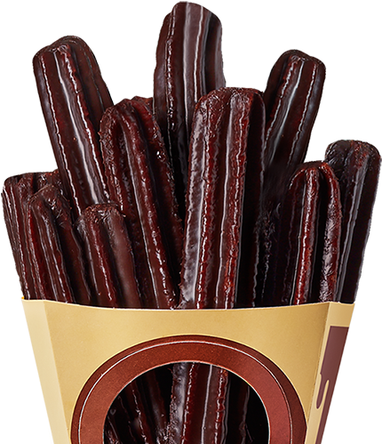 Dark Choco Churros - Dark Churros (555x555), Png Download