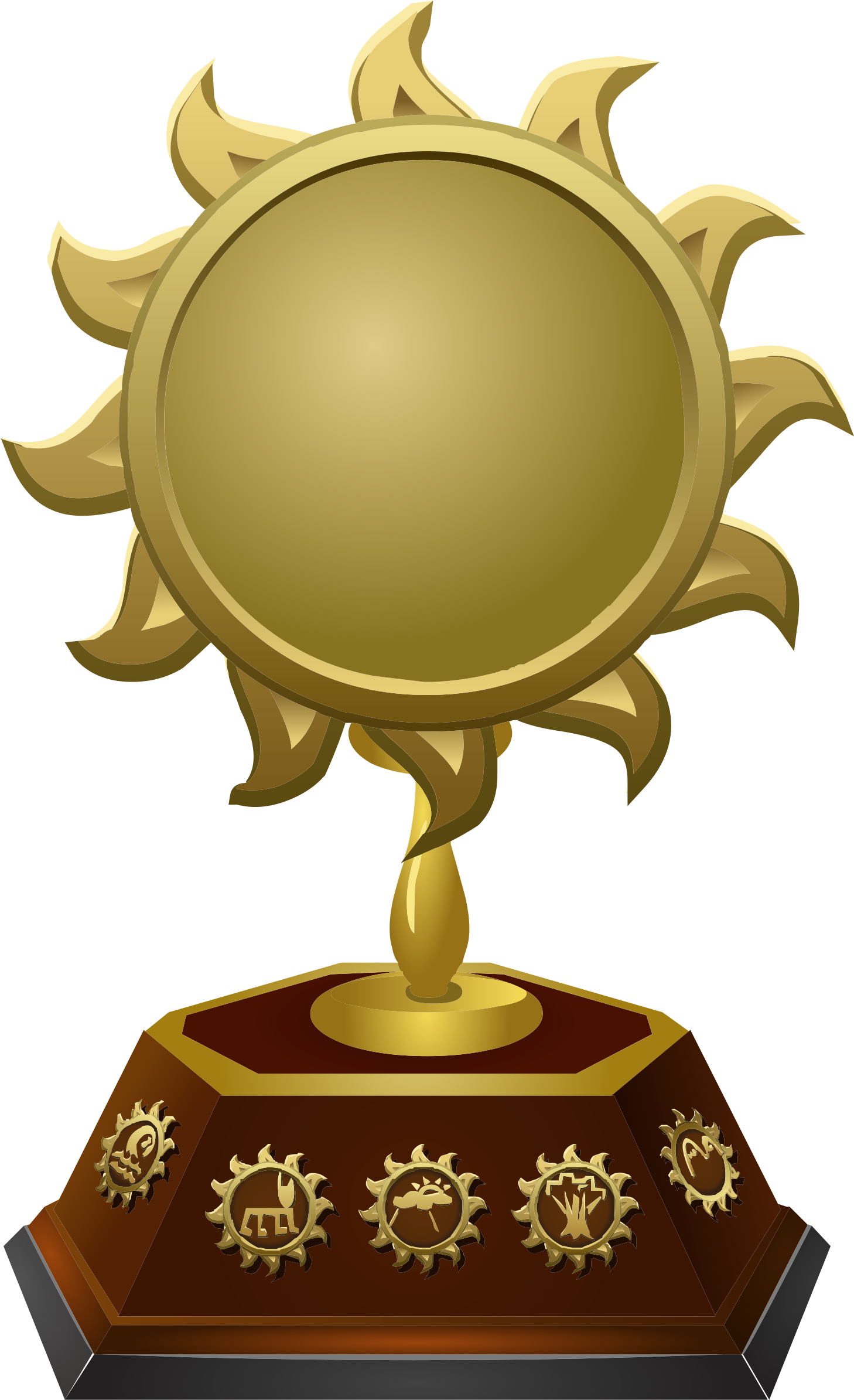 This Free Icons Png Design Of Trophy Emblems (2395x2400), Png Download