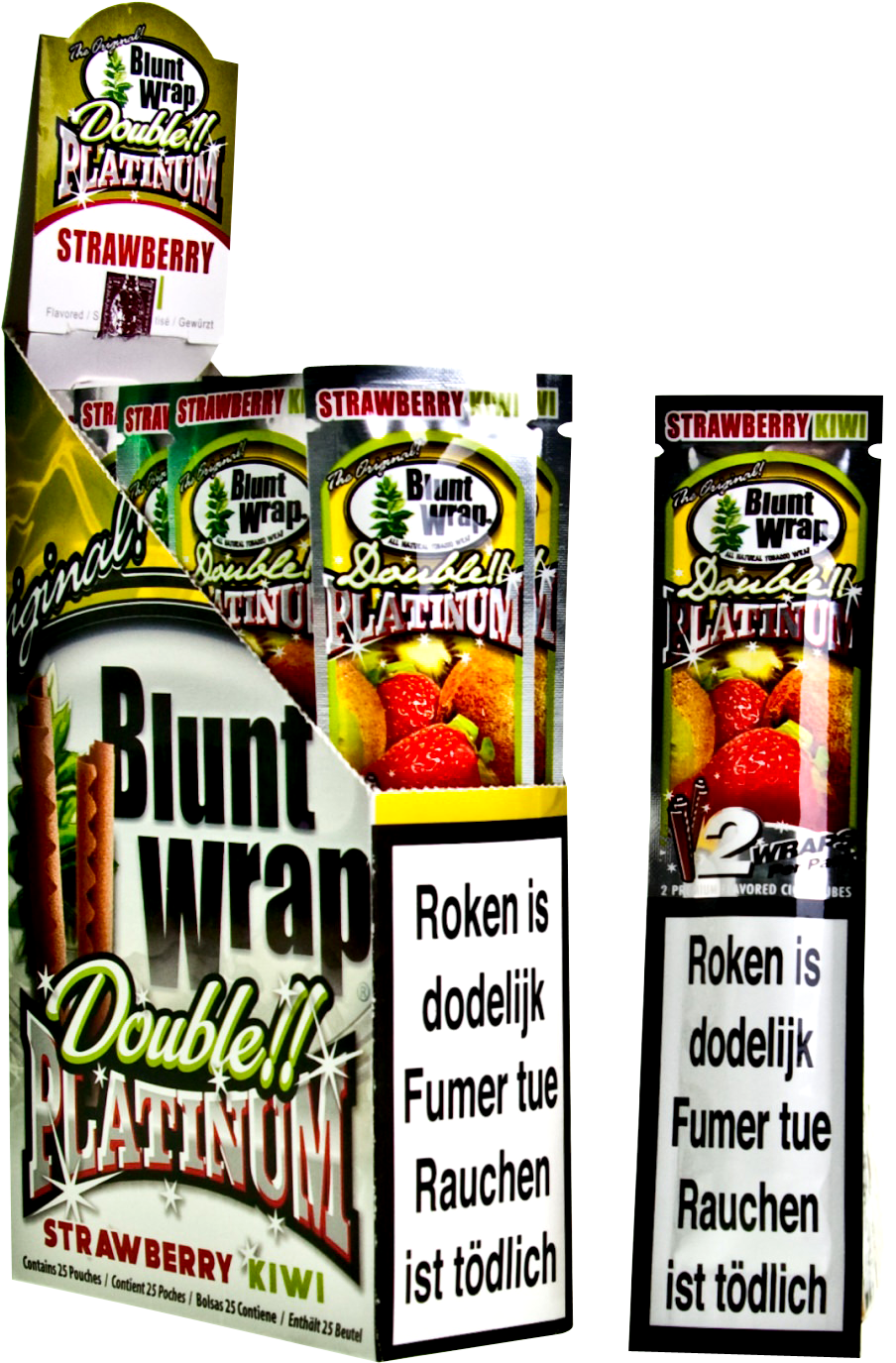 Double Platinum Wrap Xo Cognac Box By Double Platinum (990x1452), Png Download