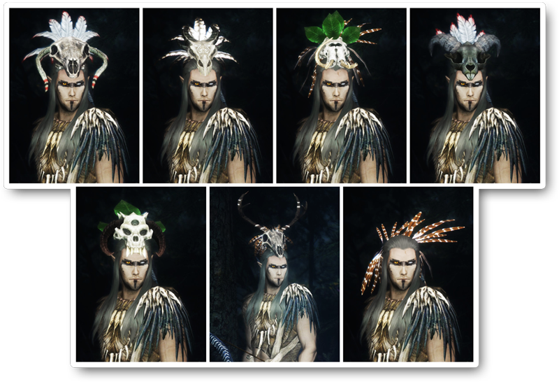 Translations Available On The Nexus - Skyrim Indian Headdress (800x546), Png Download