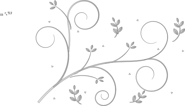 Flower Design Drawing Png (600x344), Png Download