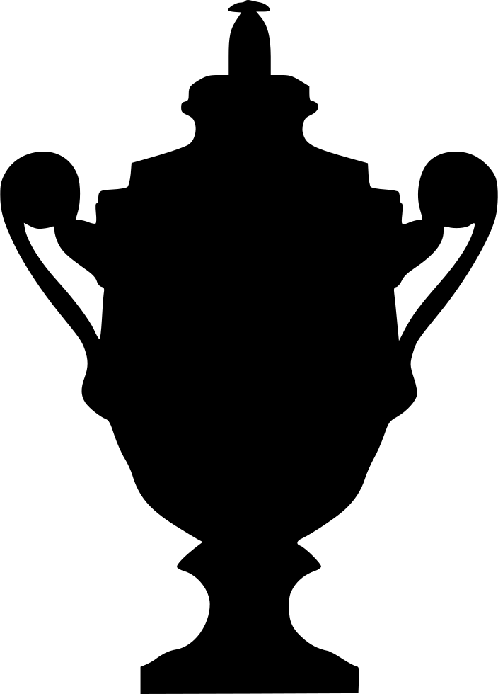 Wimbledon Trophy Prize Championship Tennis Award Cup - Teapot Silhouette Clip Art (704x980), Png Download