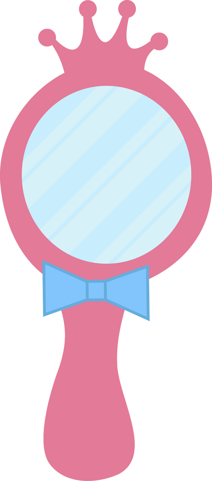 En Esta Publicación Compartimos Diseños Muy Bonitos - Clip Art Mirror (881x2000), Png Download