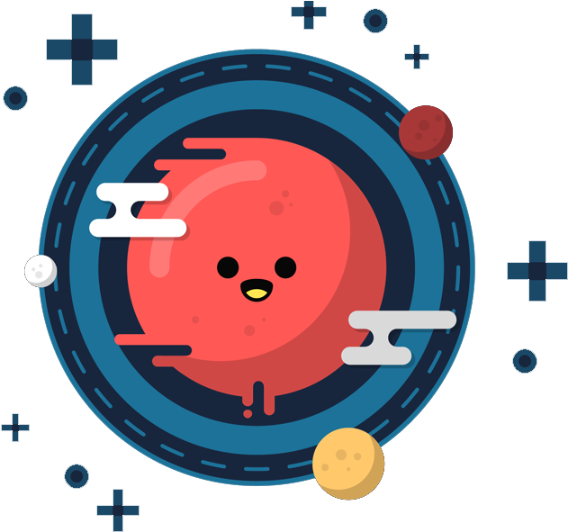 Cartoon Planet Png - Circle (800x600), Png Download