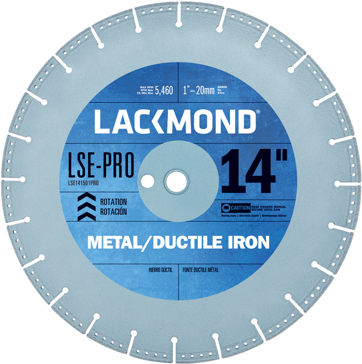 Learn More - Lackmond Aws161251spl 16" Asphalt Blade 1" Arbor, .125 (750x750), Png Download