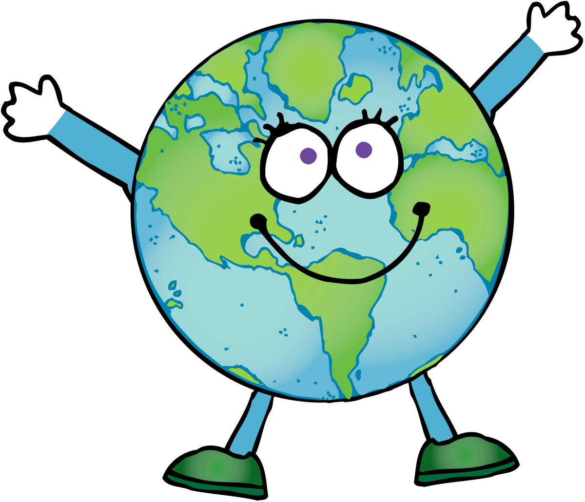 An Earth-sized Sale - Happy Earth (1200x1030), Png Download