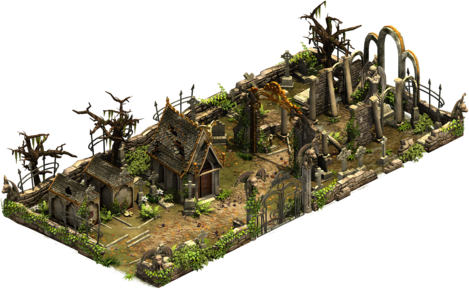 Legendary Graveyard - Forge Of Empires Legendary Buildings (469x291), Png Download