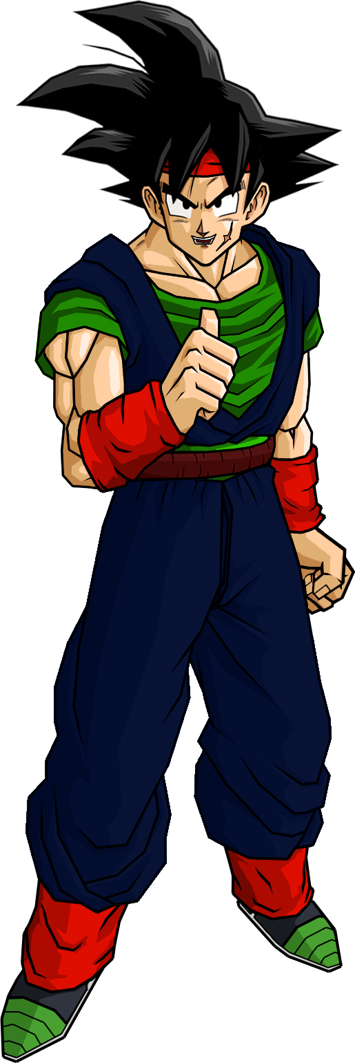 Earth Fighter Bardock - Z Fighter Bardock (515x1538), Png Download