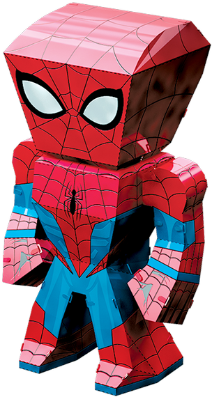 Metal Earth Legends - Metal Earth Spider Man (600x600), Png Download
