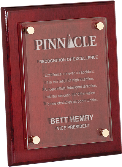 High Gloss Floating Acrylic Wood Plaque - Flying High Plaque Quantity(1) (580x580), Png Download