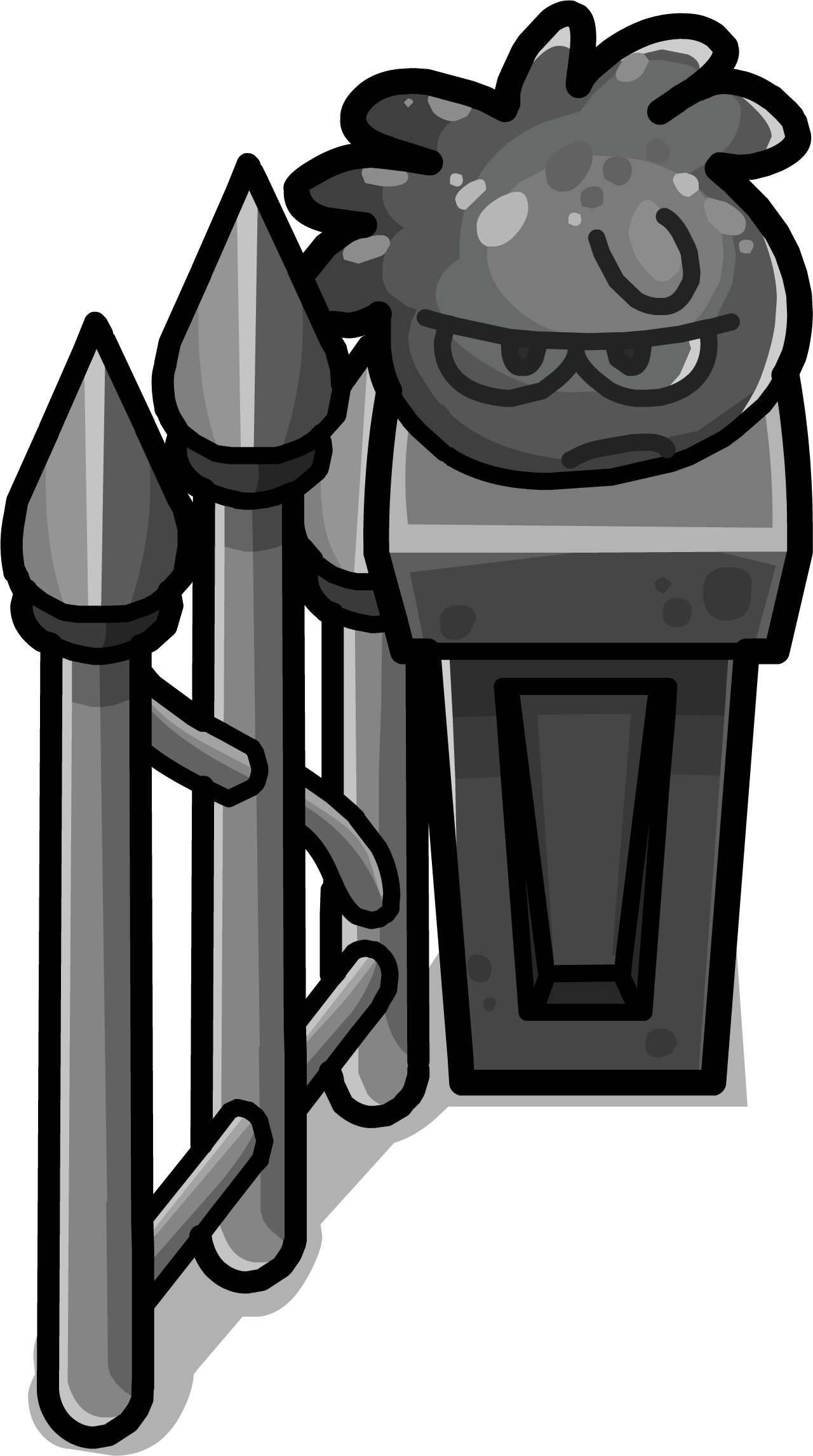 Graveyard Gate Sprite 003 - Cemetery (1280x2292), Png Download