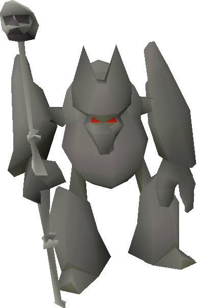 Graveyard Guardian - Osrs Smithing Pet (386x602), Png Download