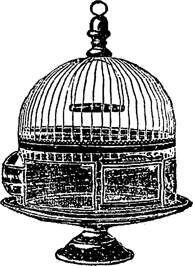 Digital Dome Birdcage Downloads - Birdcage (1000x1279), Png Download