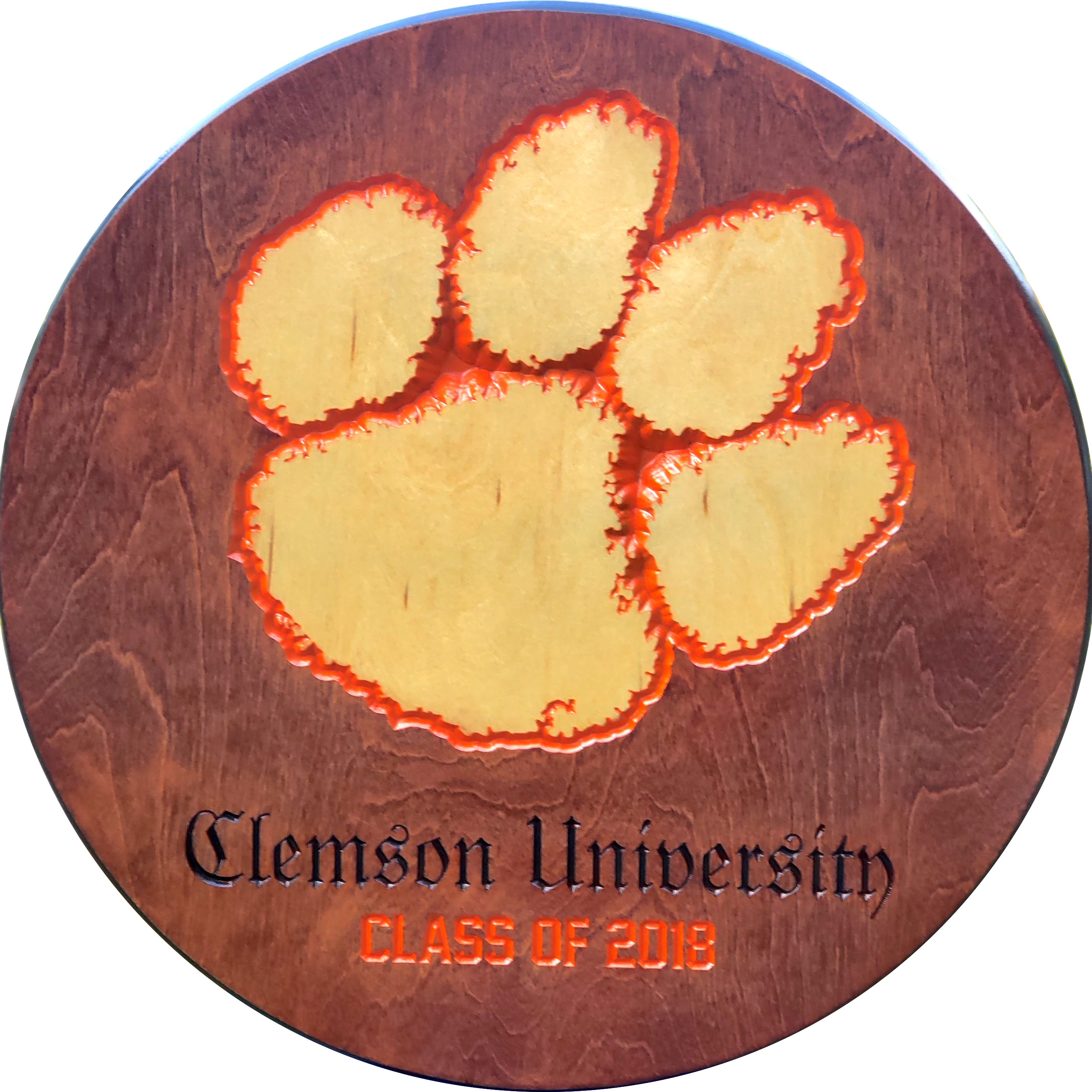Your Clemson Grad Just Went All In On A Great Education, - Clemson Logo (2778x2778), Png Download