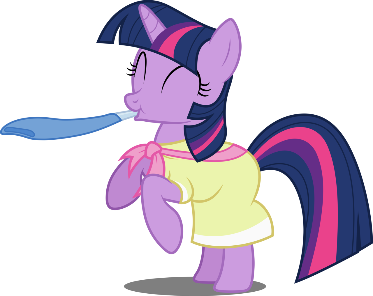 Absurd Res, Artist - Twilight Sparkle Birthday Dress (1280x1017), Png Download