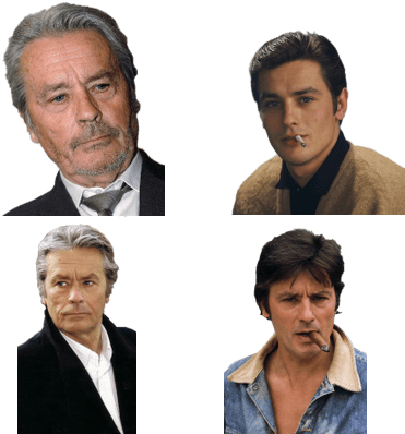 Alain Delon (400x400), Png Download