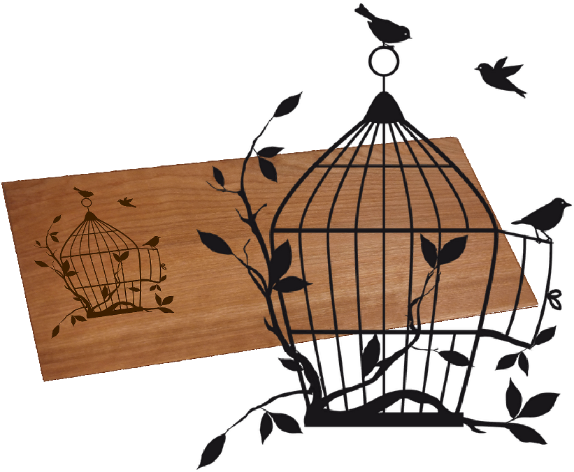 Merit Birds By Kelley Powell (1109x822), Png Download