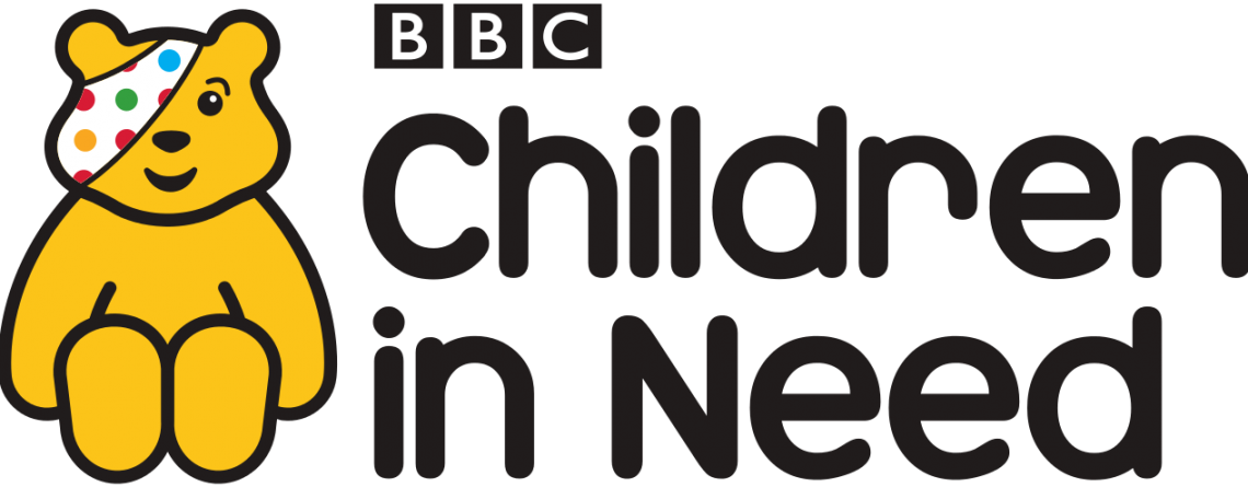 Children In Need Logo (1140x445), Png Download