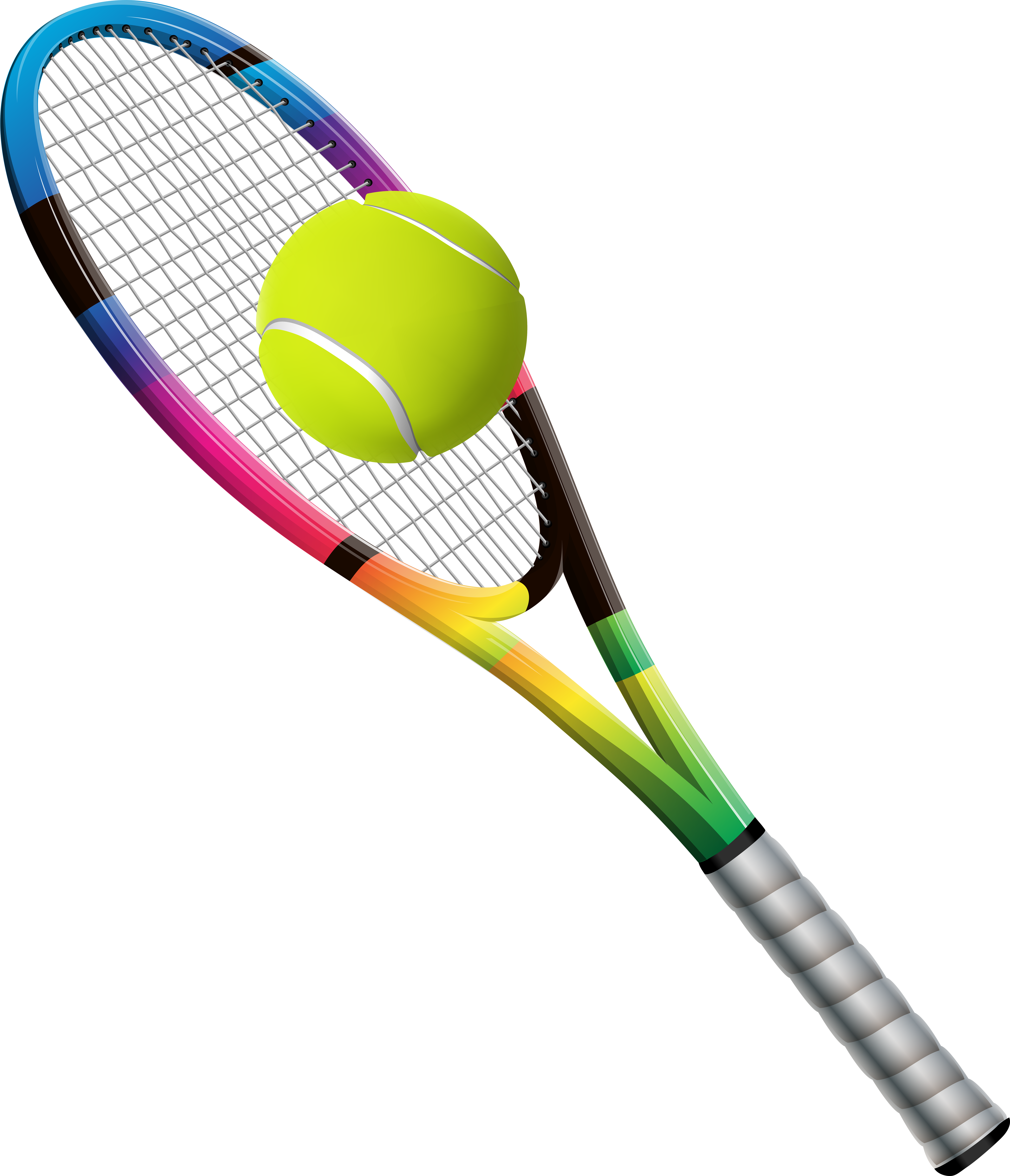 Tennis Racket Transparent Background (6013x7000), Png Download