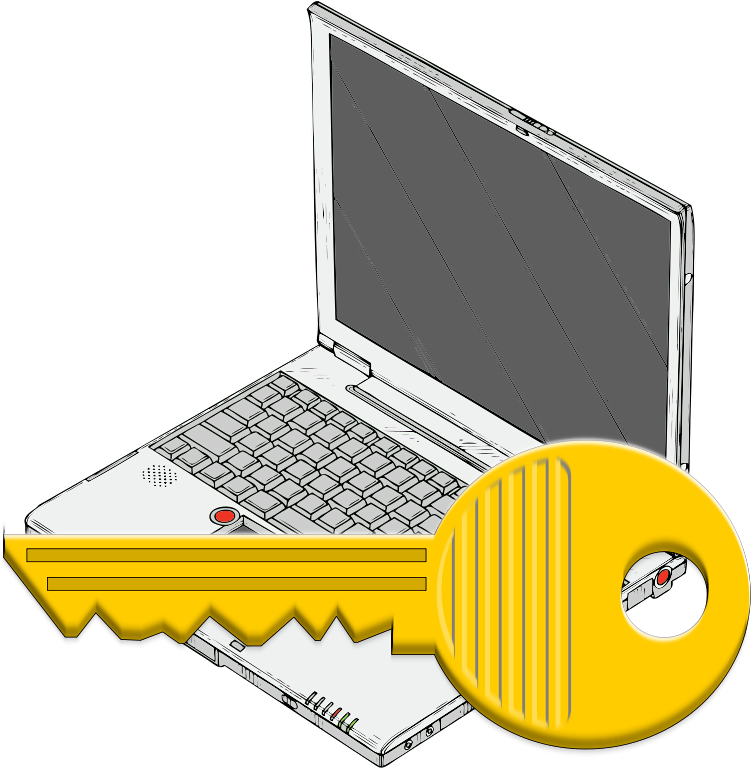 Laptop Clip Art (800x800), Png Download