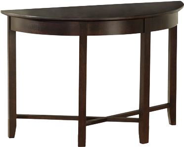 Semi Circle Console Table Demi Lune Half Round Sofa - Sofa Tables (450x378), Png Download