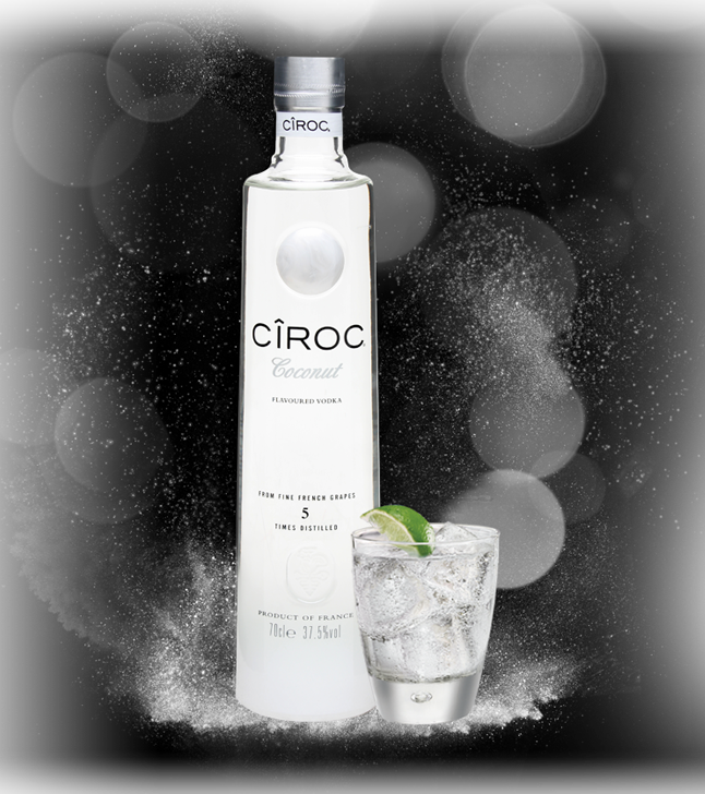 Ciroc Coconut Bottle - Ciroc Coconut (646x728), Png Download