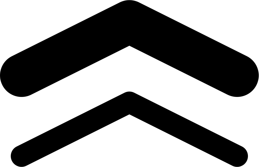 Si Glyph Arrow Thick Thin Up Comments - Thick And Thin In Art (981x634), Png Download