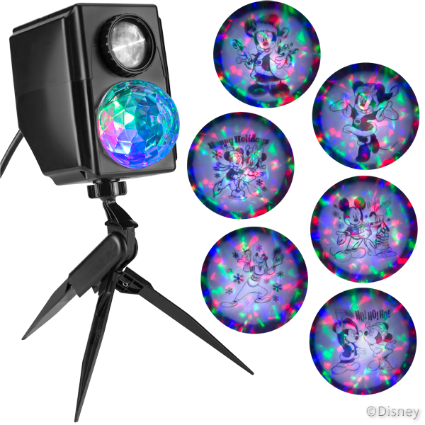 Mickey And Friends Enchantingâ„¢ Silhouetteâ„¢ Led - Gemmy Industries Halloween 72853 (600x600), Png Download