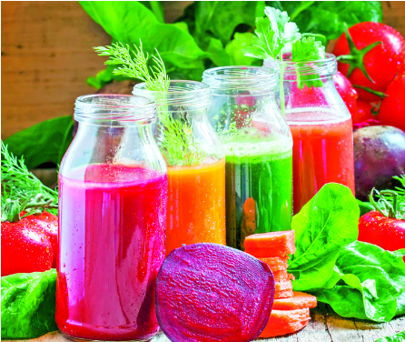 Promueven Un Mayor Consumo De Vegetales Y Frutas - Batidos De Vegetales (667x375), Png Download