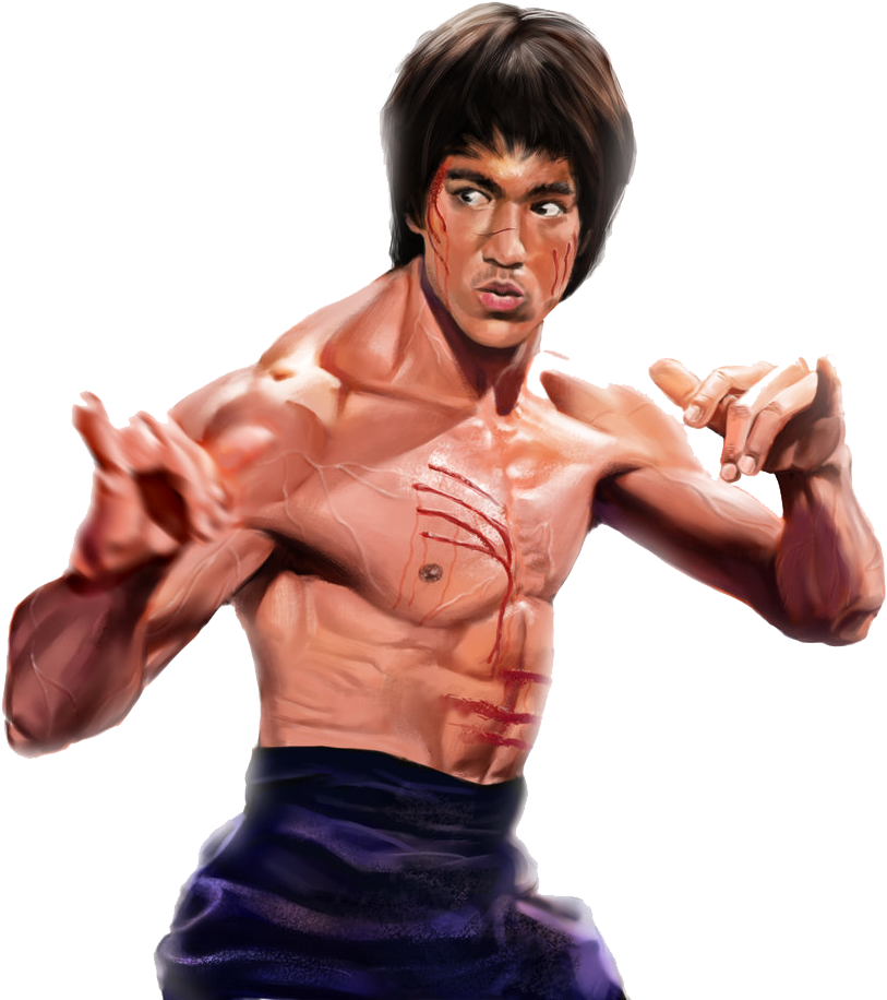 Bruce Lee Png Image - Bruce Lee High Quality (1024x1015), Png Download
