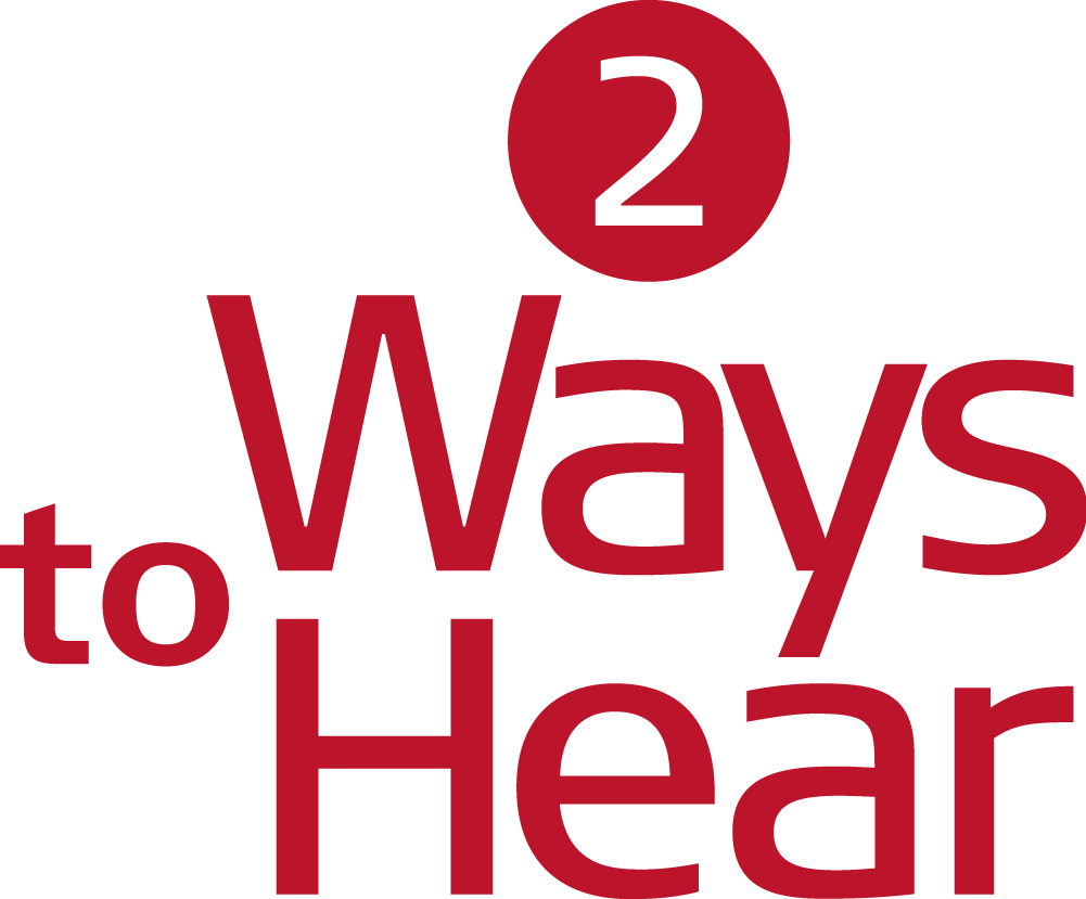 2 Ways To Hear - Circle (1001x829), Png Download