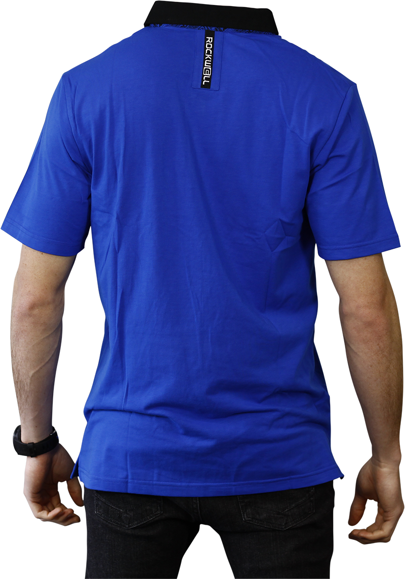Rockwell Tri-blend Pocket Polo - Polo Shirt (800x1143), Png Download