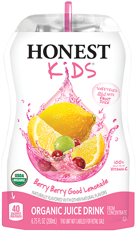 Honest Kids Juice Pouch (300x469), Png Download