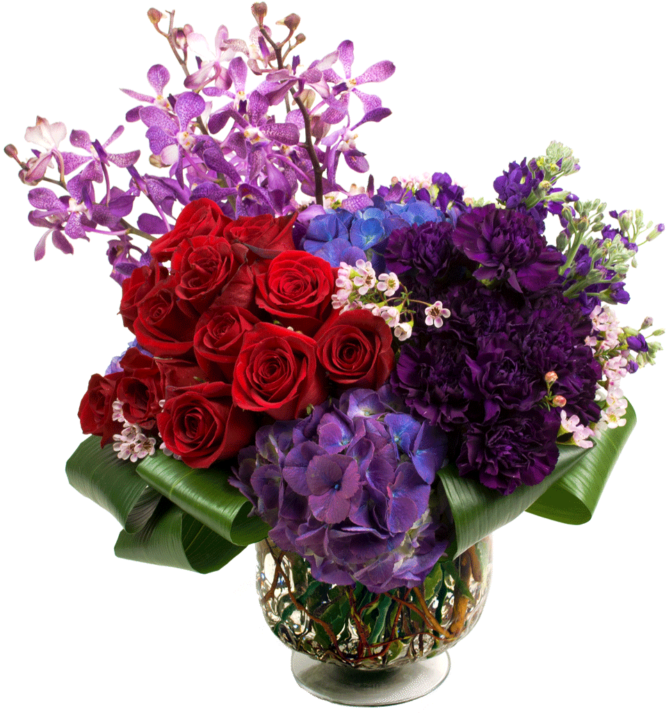 Hydrangea Garden Party Bouquet - Bouquet (1024x1024), Png Download