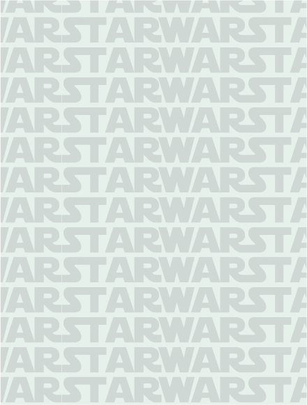 Finally, I Superimposed The Two Patterns Creating The - Star Wars Words Background (440x581), Png Download