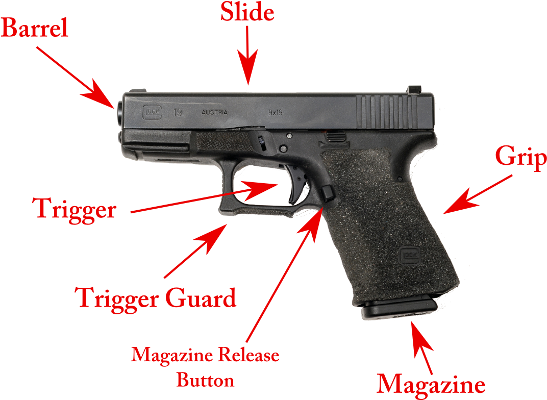 Glock 22 (1200x800), Png Download