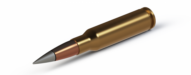 Back In March, I Wrote A Post On Caliber Configuration, - 5.56 Ammo Png (660x261), Png Download