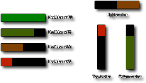 Different Healthbar Types - Stairs (520x304), Png Download