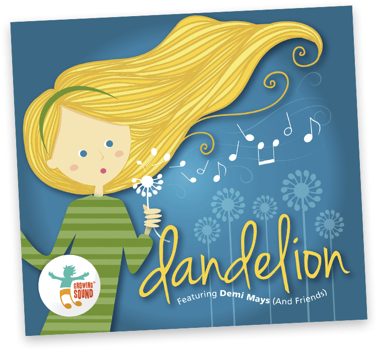 Demi Mays: Dandelion Cd (880x880), Png Download