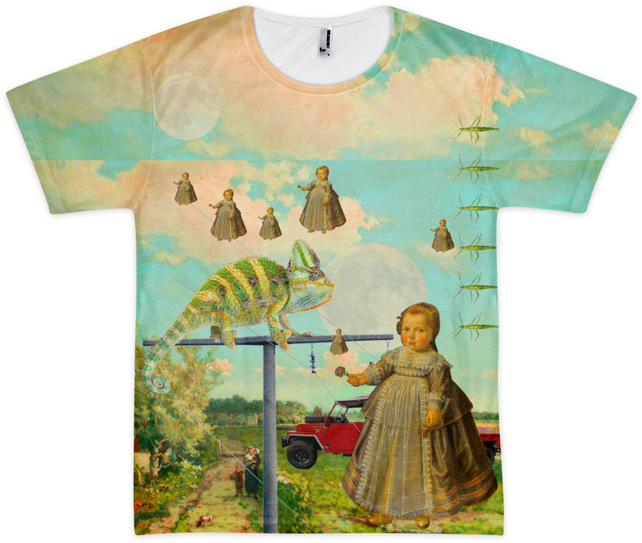 58c8d3 - Artpilo Coussin Cameleon Coussins (1000x1000), Png Download