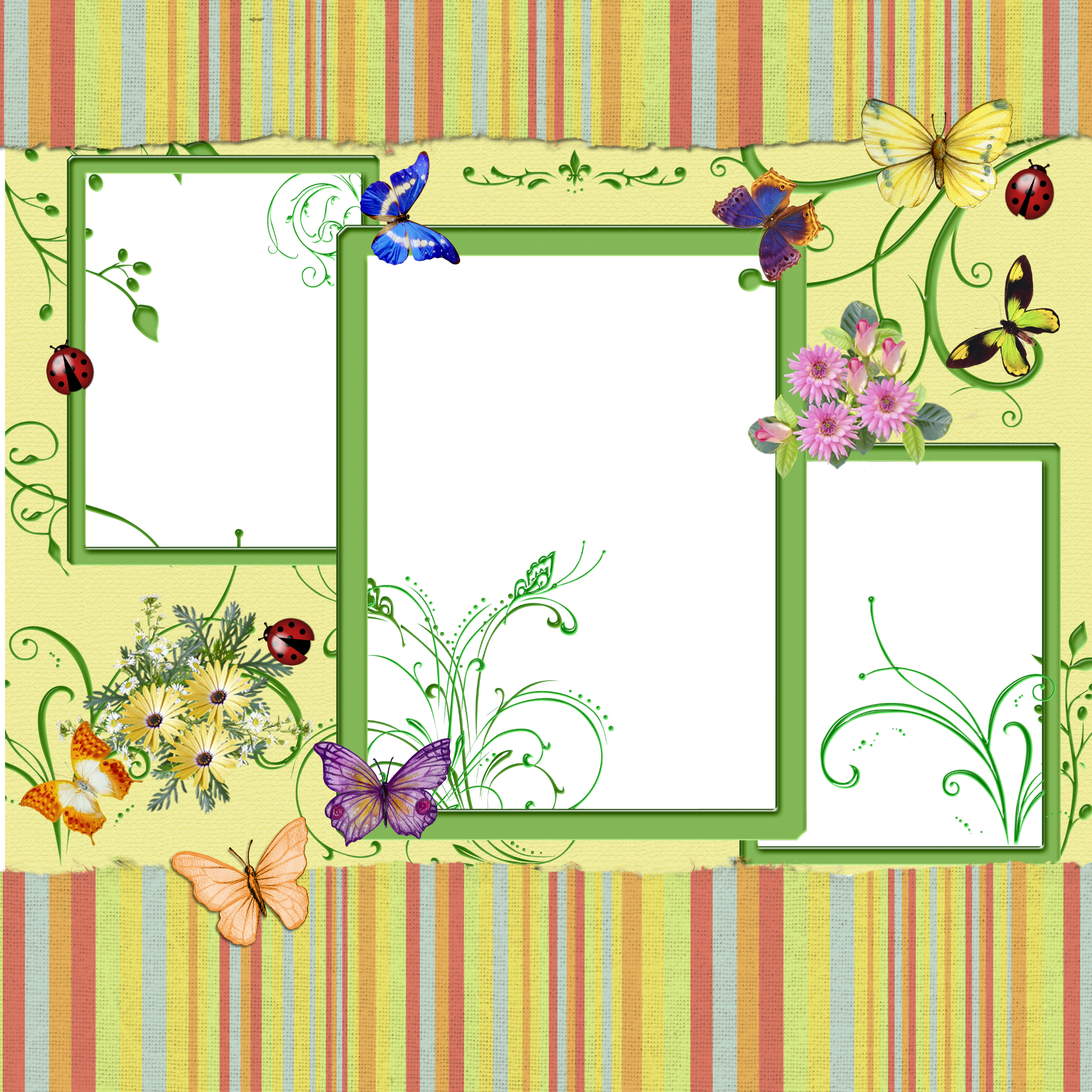 Scrapbook Background Page Yellow 1588667 - Shine: Photo Electric [book] (2400x2400), Png Download