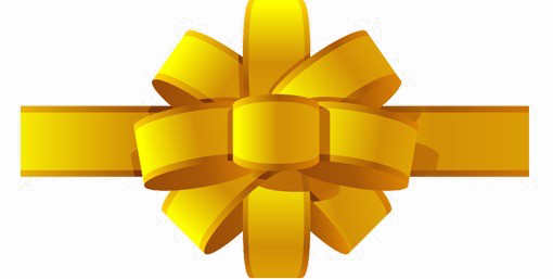 Yellow Ribbon Png Transparent Image - Ribbons Yellow Png (510x257), Png Download
