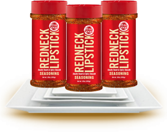 3 Pack Of Seasoning - Redneck Lipstick Barbecue Sauce - 18 Oz (700x700), Png Download