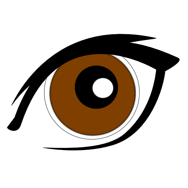 Cartoon Eye New Clip Art - Eye Clip Art (600x600), Png Download
