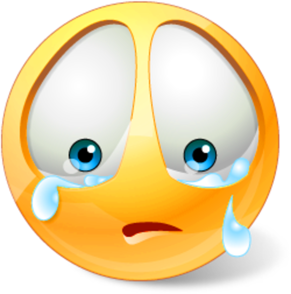 Jpg Library Download Icons Land Smiley Free Images - Sad Face (600x600), Png Download